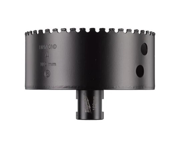 Диамантена боркорона за ъглошлайф Milwaukee 102 mm