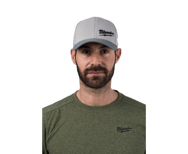 Сива бейзболна шапка Milwaukee, L/XL, 4932493102