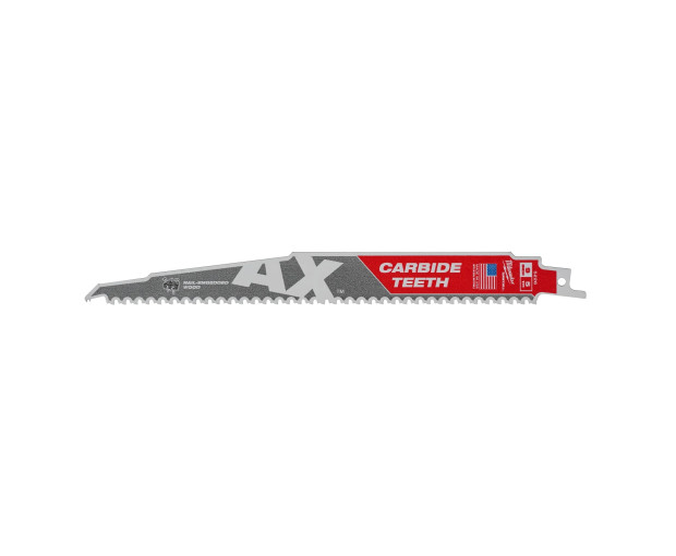 Нож, саблен Milwaukee AX с карбидни зъби 230 mm, 5 бр