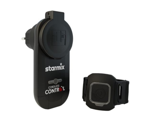 Безжична система Starmix Cordless Control за автоматично включване и изключване на прахосмукачка