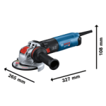 Ъглошлайф BOSCH с X-LockGWX 17-125 S, 06017D2300