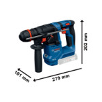 GBH 18V-18 X  Акумулаторен перфоратор BOSCH Solo, 0611927100