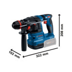 GBH 18V-22 X Акумулаторен перфоратор BOSCH с ONECHUCK, 0611924100