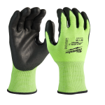Противосрезни ръкавици Milwaukee Hi-Vis 8/M, ниво 3, 4932478131